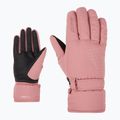 Дамски скиорски ръкавици ZIENER Kisar Aquashield rose blossom