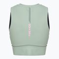 дамска тренировъчна тениска BOGNER FIRE+ICE Caia 1/4 Zip eucalyptus 2