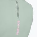 дамска тренировъчна тениска BOGNER FIRE+ICE Caia 1/4 Zip eucalyptus 4