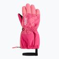 Детски скиорски ръкавици ZIENER Levio AS Minis tie dye pop pink 2