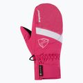 Детски скиорски ръкавици ZIENER Levin-Z GTX Mitten tie dye pop pink 2