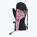 Детски скиорски ръкавици ZIENER Lavalino-Z Aquashield AW Mitten black/red leo 2