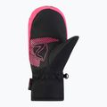 Детски скиорски ръкавици ZIENER Luuki-Z Aquashield black/pop pink 3