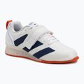 Обувки за вдигане на тежести adidas Adipower Weightlifting III Footwear white/dark blue/royal blue