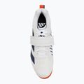 Обувки за вдигане на тежести adidas Adipower Weightlifting III Footwear white/dark blue/royal blue 5