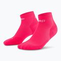 CEP дамски чорапи за компресия Run Low Cut 5.0 розово