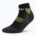 CEP дамски чорапи за компресия Run Low Cut 5.0 black/lime 2