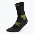 CEP дамски чорапи за компресия Run Mid Cut 5.0 black/lime 2