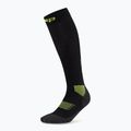 CEP Мъжки чорапи за компресия Run Tall 5.0 black/lime 2