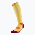 CEP Run Tall 5.0 мъжки чорапи за компресия marigold/burgundy 2