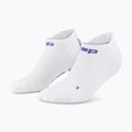 Мъжки компресионни чорапи CEP Ultralight No Show 4.0 white