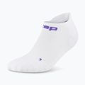 Мъжки компресионни чорапи CEP Ultralight No Show 4.0 white 2