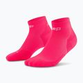 Мъжки компресионни чорапи CEP Run Low Cut 5.0 pink