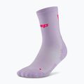 Мъжки компресионни чорапи CEP Ultralight Mid Cut 4.0 lilac/pink 2