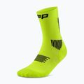 Мъжки компресионни чорапи CEP Run Mid Cut 5.0 lime/black 2
