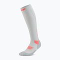 Дамски компресионни чорапи CEP Run Tall 5.0 grey 2