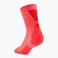 Дамски чорапи CEP Ultralight Mid Cut 4.0 neon coral/red 3