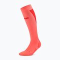 Мъжки чорапи CEP Ultralight Tall 4.0 neon coral/red 2