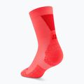 Мъжки компресионни чорапи CEP Ultralight Mid Cut 4.0 neon coral/red 3
