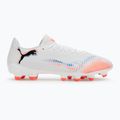 Мъжки футболни обувки PUMA Future 8 Play FG/AG puma white/ puma black/glowing red 2