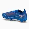PUMA Ultra 6 Pro FG/AG мъжки футболни обувки ултра синьо/пума бяло/светло червено 3
