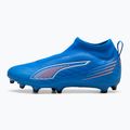 Детски футболни обувки PUMA Ultra 6 Match+ LL FG/AG Jr ултра синьо/пума бяло/бляскаво червено 8
