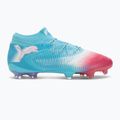 PUMA Future 8 Ultimate Re-Charge FG мъжки футболни обувки hero blue/puma white/sunset pink 2
