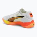 Обувки за хандбал PUMA Eliminate Nitro SQD 4 Game On puma white/glowing red/ultra blue 3