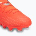 Детски футболни обувки PUMA Future 9 Pro FG/AG Jr glowing red/puma white/puma black/puma silver 7