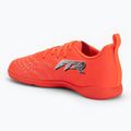 Детски футболни обувки PUMA Future 9 Play IT Jr glowing red/puma white/puma black/puma silver 3