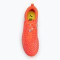 Детски футболни обувки PUMA Future 9 Play TT Jr glowing red/puma white/puma black/puma silver 5