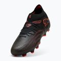 Детски футболни обувки PUMA Future 9 Pro FG/AG Jr puma black/puma white/blue jewel 12