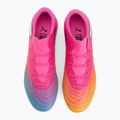 Футболни обувки PUMA Future 9 Match Fusion FG/AG poison pink/puma wht/sun stream/bright aqua/puma blk 5