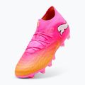 Детски футболни обувки PUMA Future 9 Pro FG/AG Jr poison pink/puma wht/sun stream/bright aqua/puma blk 4