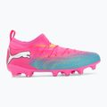Детски футболни обувки PUMA Future 9 Match FG/AG Jr poison pink/puma wht/sun stream/bright aqua/puma blk 2