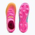 Детски футболни обувки PUMA Future 9 Match FG/AG Jr poison pink/puma wht/sun stream/bright aqua/puma blk 3
