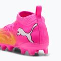 Детски футболни обувки PUMA Future 9 Match FG/AG Jr poison pink/puma wht/sun stream/bright aqua/puma blk 5