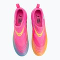 Детски футболни обувки PUMA Future 9 Match LL FG/AG Jr poison pink/puma wht/sun stream/bright aqua/puma blk 5