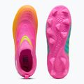 Детски футболни обувки PUMA Future 9 Match LL FG/AG Jr poison pink/puma wht/sun stream/bright aqua/puma blk 4