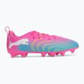 Детски футболни обувки PUMA Future 9 Play FG/AG Jr poison pink/puma wht/sun stream/bright aqua/puma blk 2