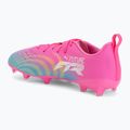 Детски футболни обувки PUMA Future 9 Play FG/AG Jr poison pink/puma wht/sun stream/bright aqua/puma blk 3