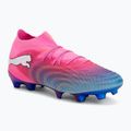 Футболни обувки PUMA Future 9 Ultimate FG poison pink/puma wht/sun stream/bright aqua/puma blk
