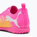 Детски футболни обувки PUMA Future 9 Play TT poison pink/puma wht/sun stream/bright aqua/puma blk 7