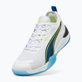 Обувки за хандбал PUMA Eliminate Nitro 4 Game On puma white/glowing red/ultra blue 10