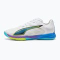 Обувки за хандбал PUMA Accelerate Nitro SQD 4 Game On puma white/glowing red/ultra blue 8