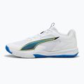 Обувки за хандбал PUMA Accelerate Turbo 4 Game On puma white/glowing red/ultra blue 8