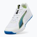 Обувки за хандбал PUMA Accelerate Turbo 4 Game On puma white/glowing red/ultra blue 10