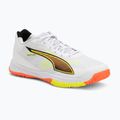 Обувки за хандбал PUMA Accelerate Turbo 4 Game On puma white/glowing red/ultra blue
