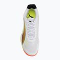 Обувки за хандбал PUMA Accelerate Turbo 4 Game On puma white/glowing red/ultra blue 5