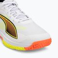 Обувки за хандбал PUMA Accelerate Turbo 4 Game On puma white/glowing red/ultra blue 7